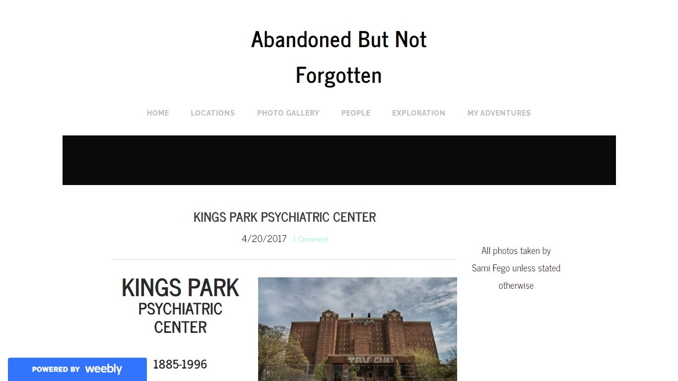kings park psychiatric center - Abandoned But Not Forgotten