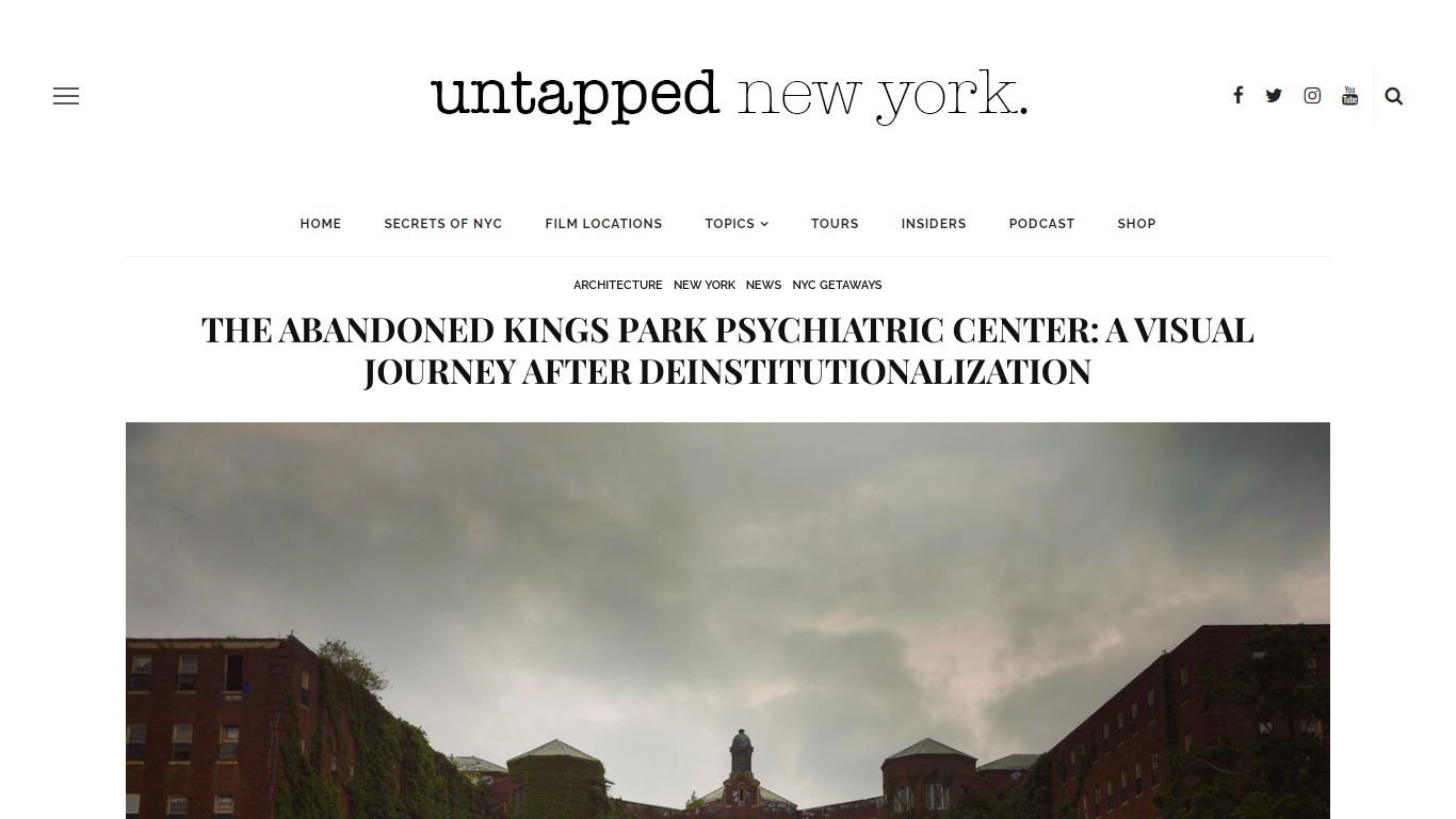 The Abandoned Kings Park Psychiatric Center: A Visual ...